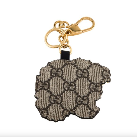 Gucci Embroidered Tiger Keychain Bag Charm - Picture 2 of 5